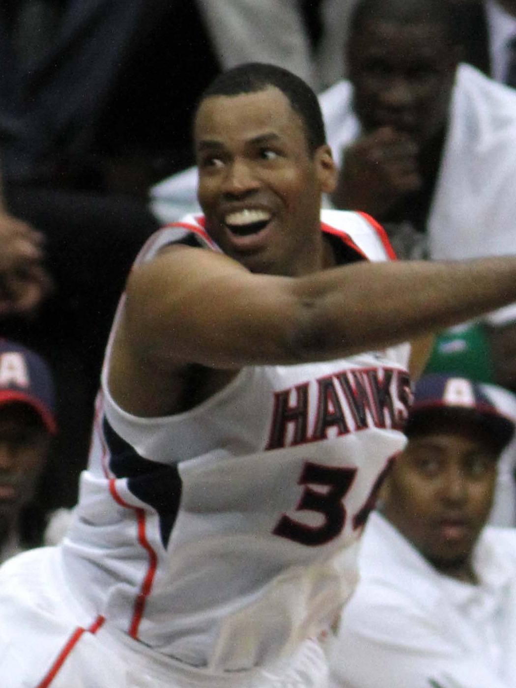 Jason Collins with the Atlanta Hawks in May 2012